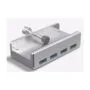 Z ALLNET USB 3.0 4 Port Clip HUB ALL-USB3-HUB-4-CLIP schwarz