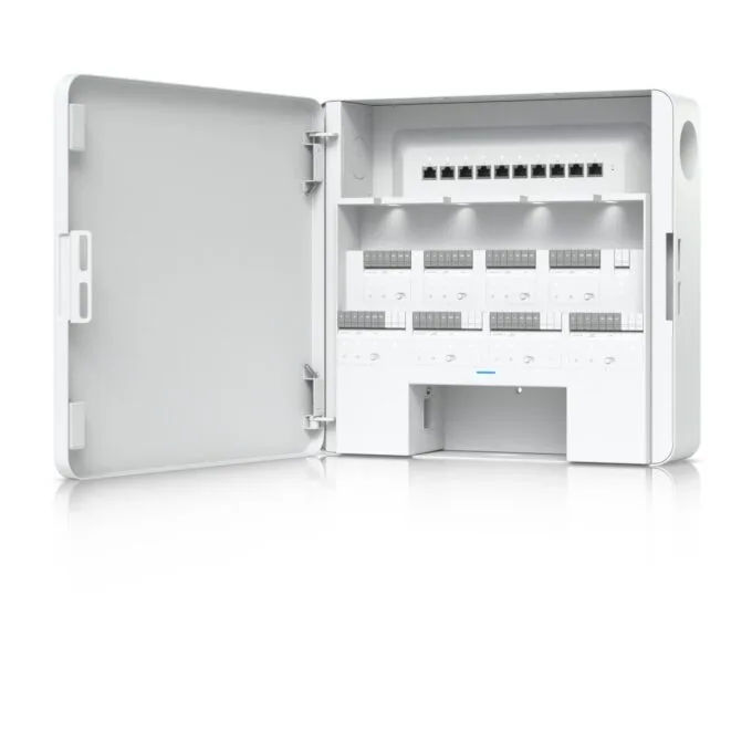 Z Ubiquiti EAH-8 - EAH-8 - 8-Door Cabinet Enclosure, 10/100/1000 Mbps Ethernet, 0–40°C — image 2