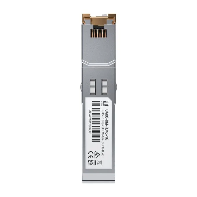 Z Ubiquiti UACC-CM-RJ45-1G - UACC-CM-RJ45-1G - Copper RJ45, 1 Gbps, 100 m, Grey — image 4