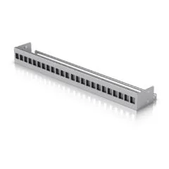Z Ubiquiti UACC-Rack-Panel-Patch-Blank-24 - UACC-Rack-Panel-Patch-Blank-24 - Grey, 1U, 24-port blank patch panel