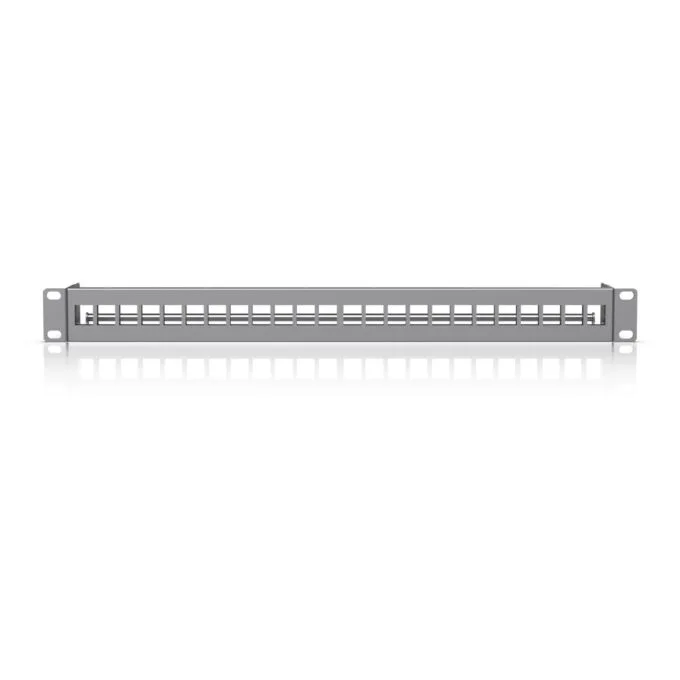 Z Ubiquiti UACC-Rack-Panel-Patch-Blank-24 - UACC-Rack-Panel-Patch-Blank-24 - Grey, 1U, 24-port blank patch panel — image 4
