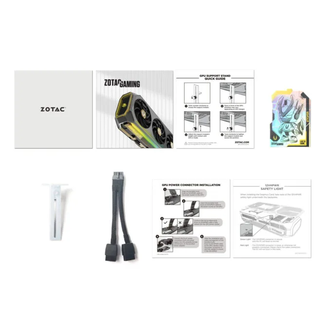 ZOTAC GAMING GeForce RTX 5070 AMP White Edition - 12GB GDDR7 - 2587 MHz Boost, PCIe 5.0 — image 6