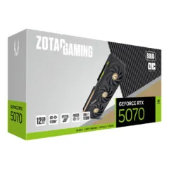 ZOTAC GAMING GeForce RTX 5070 SOLID OC - 12GB GDDR7 2542 MHz Boost Compact SFF - ZT-B50700J-10P