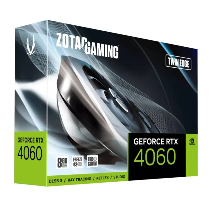ZOTAC GeForce RTX 4060 Twin Edge - 8GB GDDR6, 2460 MHz Boost, Black — image 7