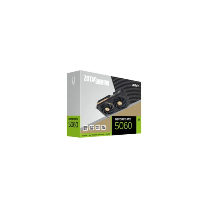 ZOTAC GeForce RTX 5060 AMP - Black, 8GB GDDR7, 2550 MHz Boost — image 7