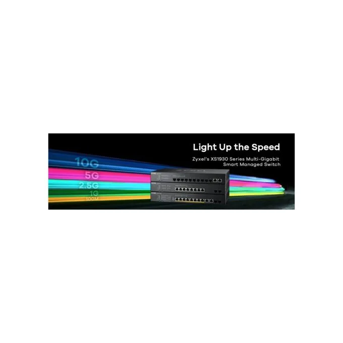 Zyxel 12-Port PoE Smart Rack-Mount Switch - XS1930-12HP - Web-managed — image 5