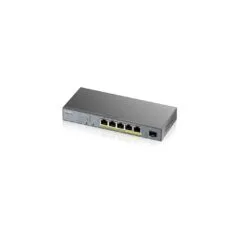 Zyxel GS1350-6HP PoE Switch - GS1350-6HP - 5+1P, Smart Managed, Gigabit