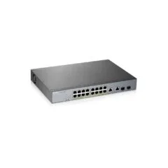 ZyXEL GS1350-M PoE+ Switch - GS1350-M - 16x Gigabit Ports, 131-250 W PoE Budget