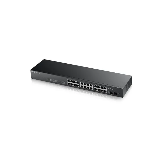 Zyxel GS1900-24 V2 M RM - GS1900-24 V2 - 24-Port Gigabit, 2 PoE Ports, Fanless, Rackmount, L2 Managed — image 2