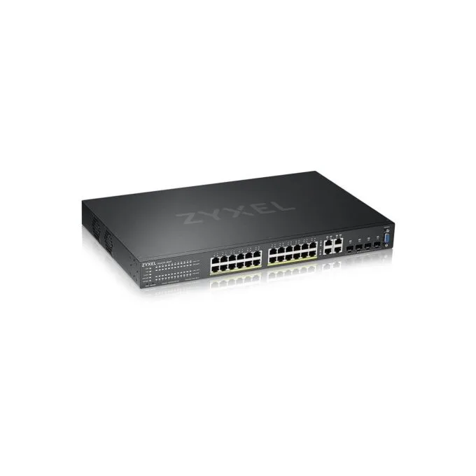 Zyxel GS2220-28HP PoE+ Smart Managed Switch - GS2220-28HP - Rackmount, 28-Port Gigabit PoE+ — image 1
