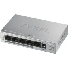 Zyxel PoE Switch - GS-1005HP - 5-Port Gigabit Unmanaged Desktop
