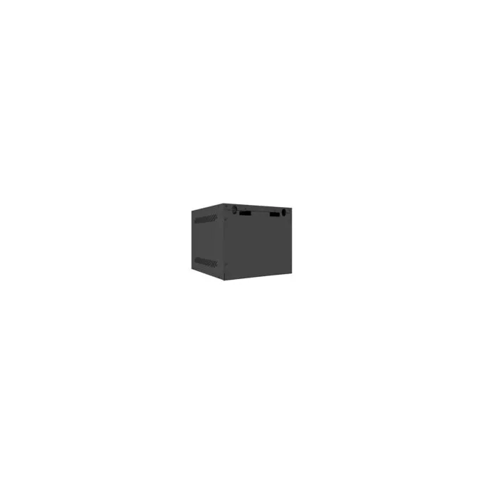 10' 4U 280x310 Wandgehäuse Glastür (FlatPack) sw — image 3