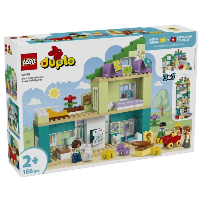 10470 DUPLO Town Modernes Familienhaus mit Figuren - 3-in-1-Set — image 13