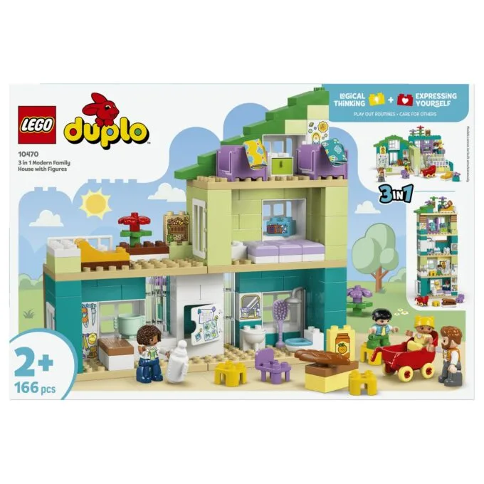 10470 DUPLO Town Modernes Familienhaus mit Figuren - 3-in-1-Set — image 15