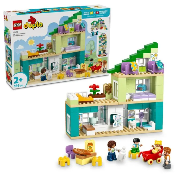10470 DUPLO Town Modernes Familienhaus mit Figuren - 3-in-1-Set — image 17