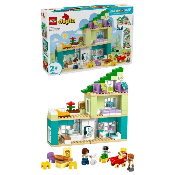 10470 DUPLO Town Modernes Familienhaus mit Figuren - 3-in-1-Set — image 18