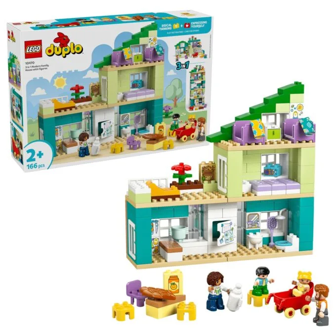 10470 DUPLO Town Modernes Familienhaus mit Figuren - 3-in-1-Set — image 5
