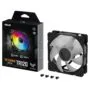 120mm ASUS TUF GAMING TR120 ARGB Gehäuselüfter schwarz, 120 mm, PWM