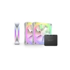 120mm NZXT F-Serie F120 RGB DUO Lüfter Triple White RF-D12TF-W1