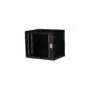 19' Netzwerkschrank Glastür PM 600x450mm 9HE schwarz