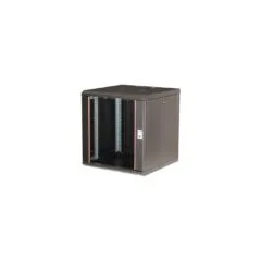19' Netzwerkschrank Glastür PM 600x600mm 12HE schwarz