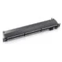 19' Patchpanel 24xRJ45 Cat6a FTP 1U 500MHz RAL9005