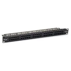 19' Patchpanel 50xRJ45 Cat3 UTP 1U ISDN RAL9005