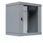 19' Wandgehäuse X-Rack mit Glastür 400-600mm 12HE grau