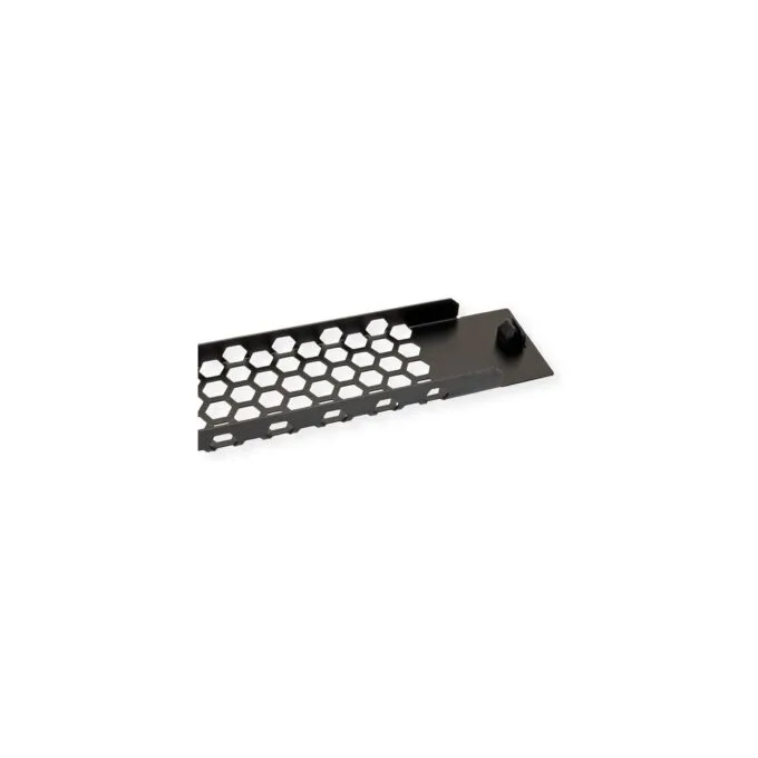 19-Zoll-Belftungsplatte Snap-in. 1 HE. schwarz — image 2