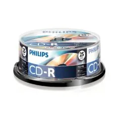 1x25 Philips CD-R 80Min 700MB 52x SP
