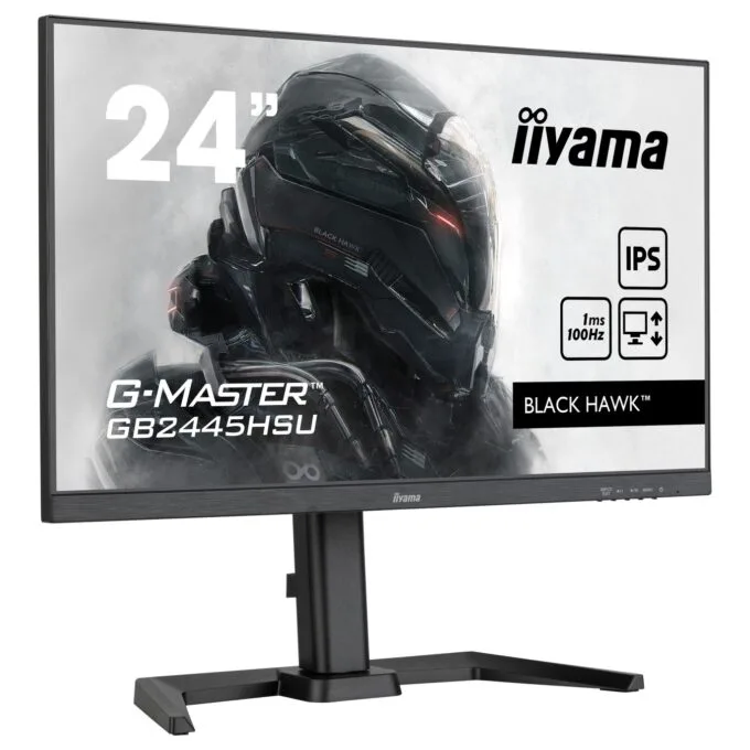 24.0 60.5cm iiyama G-Master GB2445HSU Black Hawk schwarz 16:9 — image 2