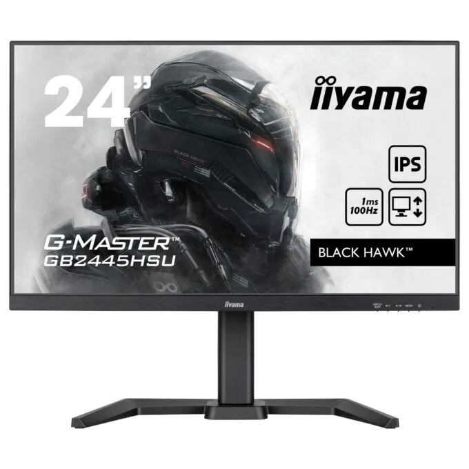 24.0 60.5cm iiyama G-Master GB2445HSU Black Hawk schwarz 16:9 — image 1