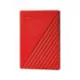 2,5' WD My Passport 2TB portable HDD USB3.0 USB2.0 compatible Red Retail