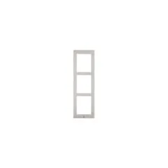 2N IP-Verso Aufputzrahmen 3-Modul silber