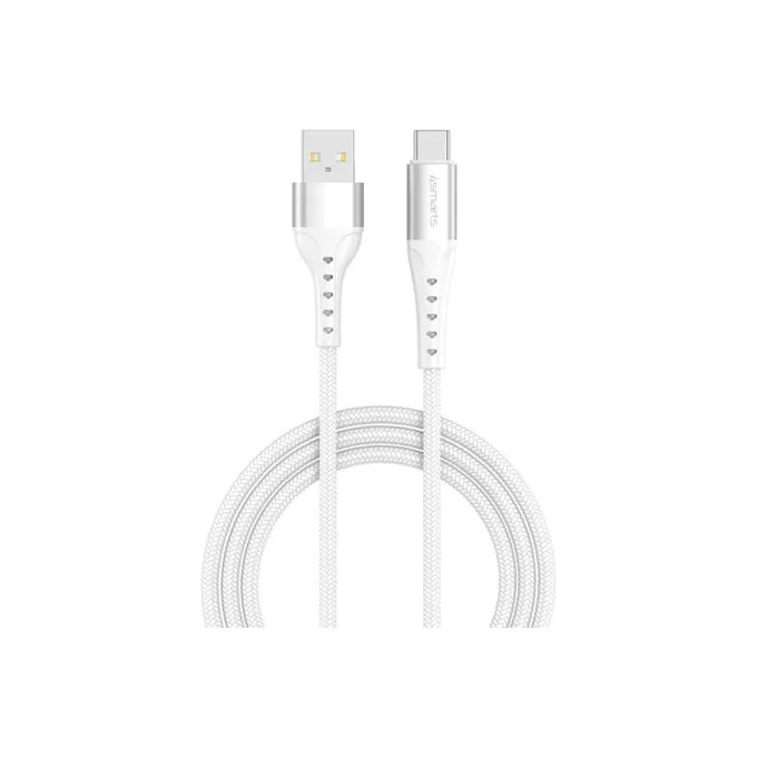 4smarts USB-A auf USB-C Kabel PrimeCord 18W 1.5m. weiss — image 1
