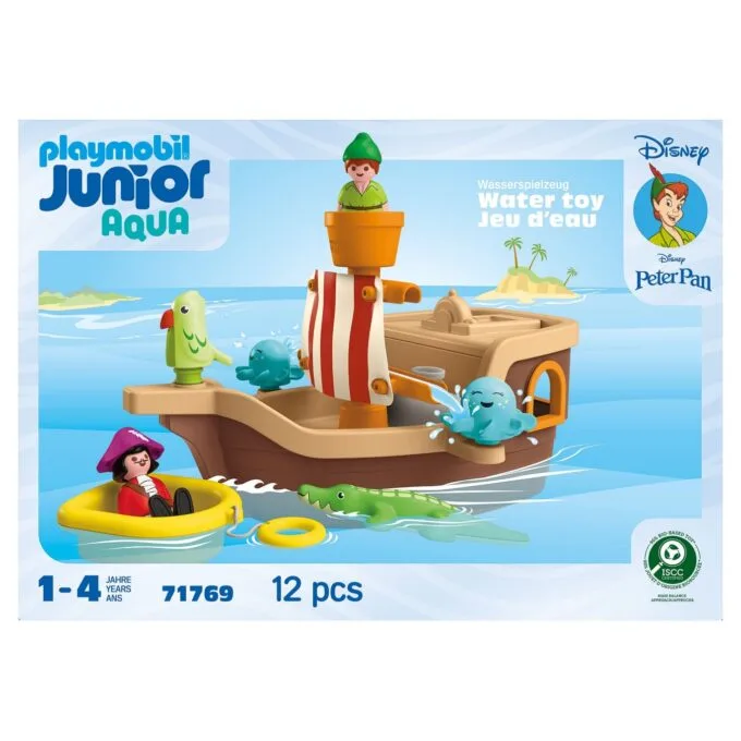 71769 Junior & Disney: Peter Pans Piratenschiff mit Wasserspritzspa — image 2