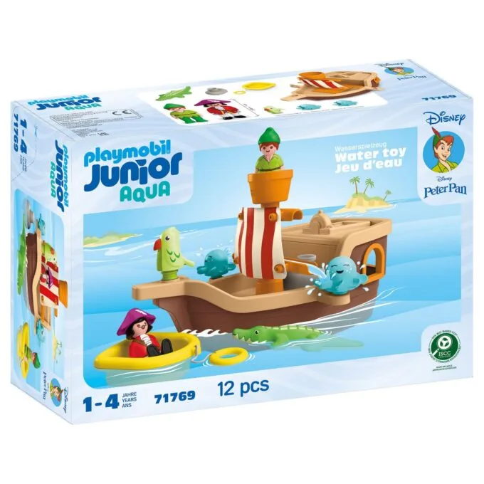 71769 Junior & Disney: Peter Pans Piratenschiff mit Wasserspritzspa — image 3