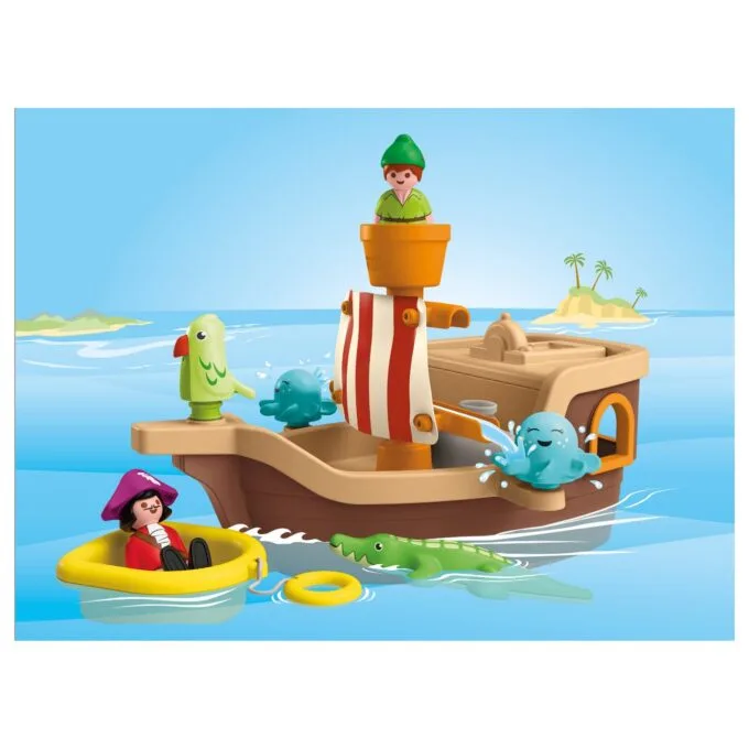 71769 Junior & Disney: Peter Pans Piratenschiff mit Wasserspritzspa — image 5