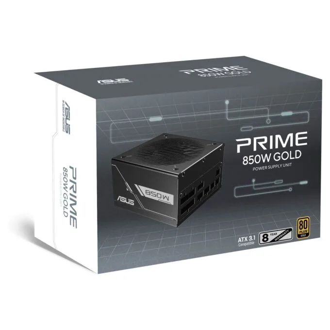 850W ASUS Netzteil PRIME 850G 850W 80+ Gold — image 3