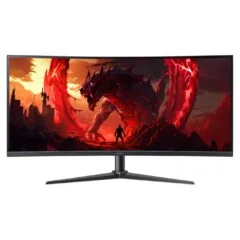 86,4cm 34' (3440x1440) Acer Nitro XZ340CURX0bmiiphx 21:9 VA 1ms 200Hz 2xHDMI(2.1) DisplayPort(1.4) AdaptiveSync Speak...