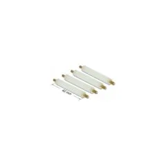 Abstandshalter M2.5 x M3. Sechskant. Außen Außen. 42 mm natur 4 Stück