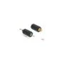 Abstandshalter M4 x M3. Sechskant. Innen Außen. 20 mm schwarz 4 Stück