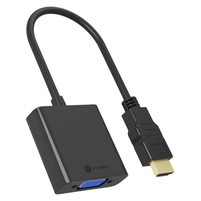 Adapter IcyBox HDMI A-Typ zu VGA — image 1