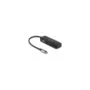 Adapter USB-C - to DP HDMI VGA DeLOCK Black