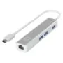 Adapter USB-C - to RJ45 10 100 1000.3xUSB3.0 0.15m si