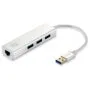 Adapter USB3.0- to RJ45 10 100 1000.3xUSB3.0 0.15m si