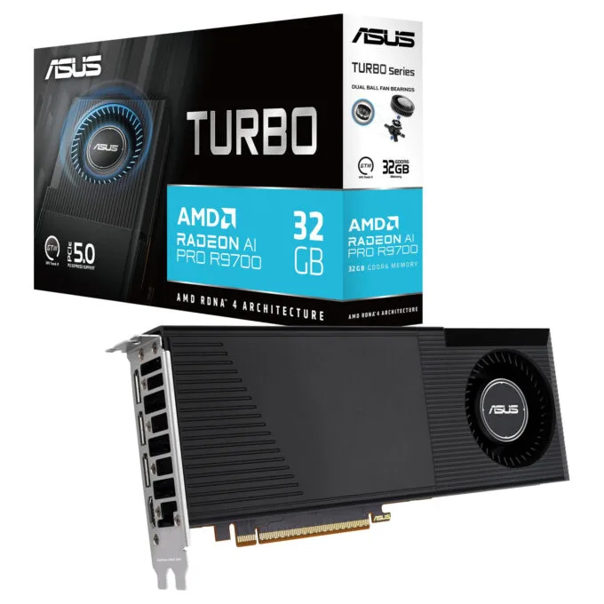 AI PRO 9700 32GB ASUS Radeon GDDR6 — image 8
