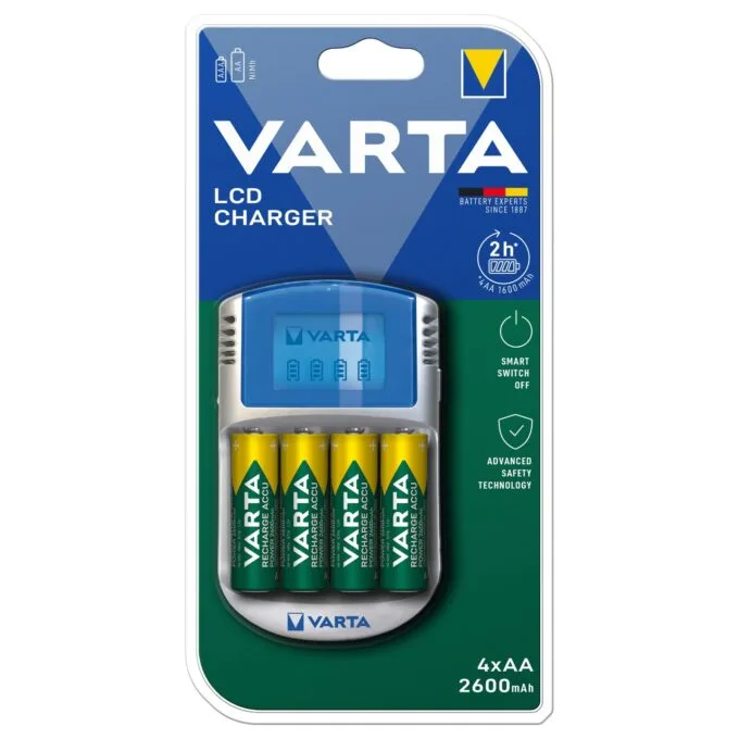 Akku Ladegerät (inkl. Akkus) LCD Charger Varta — image 3