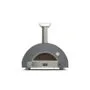 Alfa Forni Classico 2 Pizze Hybrid Schiefer Grau