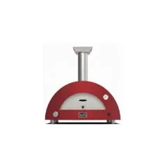 Alfa Forni Moderno 2 Pizze Hybrid-Pizzaofen Antique Red